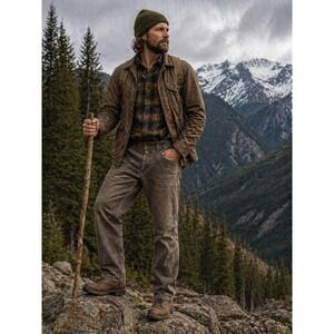 KÜHL Crag Series‎ Pants Mens 38x32 Brown Straight Leg Stretch Outdoor workwear